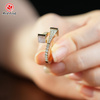 Redleaf Moissanite 18K Inimitable Design Gold Ring for Women 4