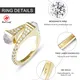 Jewelry Factory Emerald Gemstone Ring Wholesale - Redleaf 3