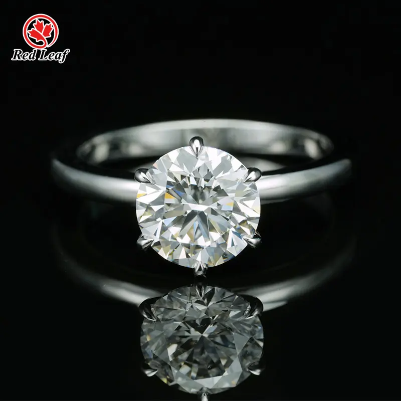 Pear Shaped Lab Grown Diamond Ring 5CT Jewelry Wholesale - Redleaf 2