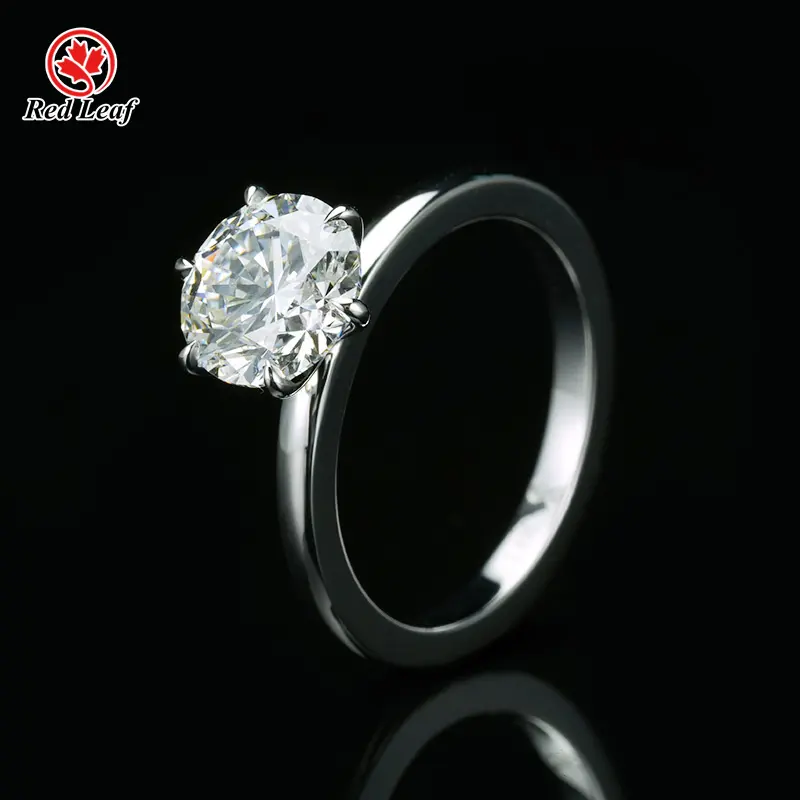Pear Shaped Lab Grown Diamond Ring 5CT Jewelry Wholesale - Redleaf 7