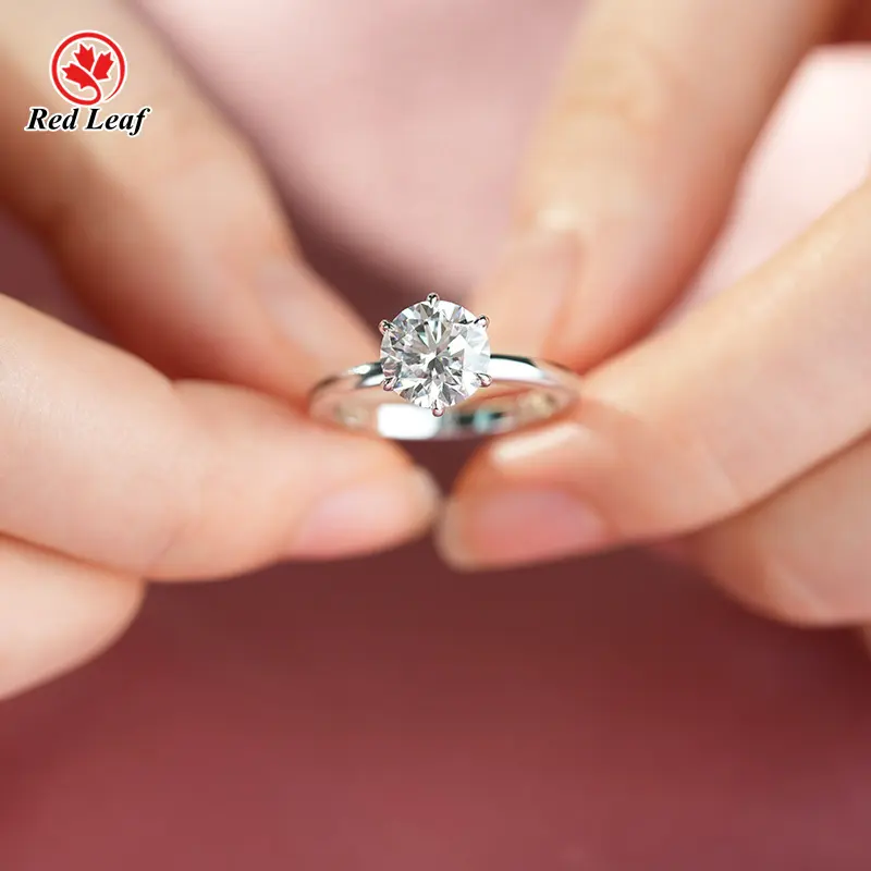 Pear Shaped Lab Grown Diamond Ring 5CT Jewelry Wholesale - Redleaf 5