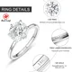 Pear Shaped Lab Grown Diamond Ring 5CT Jewelry Wholesale - Redleaf 6