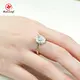 Lab Grown Gemstone Rings Long Cushion Pear Gemstone Ring Wholesale - Redleaf 3