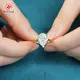 Lab Grown Gemstone Rings Long Cushion Pear Gemstone Ring Wholesale - Redleaf 4