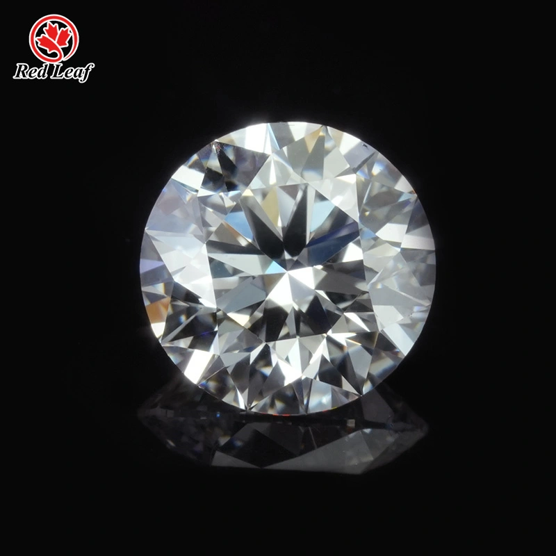 Redleaf 6CT D VVS2 Lab Grown Diamond Round Brilliant Cut IGI Certificate Cvd Diamond Supplier 1