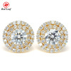 Redleaf 18K Gelbgold 1CT D VVS1 ROUND CUT LAB ZURUG DIAONMENTEN 4