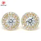 Lab Created Diamond Drop Earrings by Redleaf 4