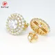 Lab Created Diamond Drop Earrings by Redleaf 2