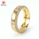 Custom Lab Created Diamond Rings PT950 Lab Grown Diamond Jewelry Wholesale - Redleaf 2
