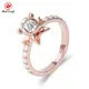 2 Carat Lab Grown Diamond Ring Round Lab Grown Diamond Ring Wholesale - Redleaf 2