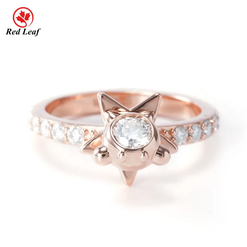 2 Carat Lab Grown Diamond Ring Round Lab Grown Diamond Ring Wholesale - Redleaf 4