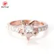 2 Carat Lab Grown Diamond Ring Round Lab Grown Diamond Ring Wholesale - Redleaf 4