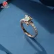 2 Carat Lab Grown Diamond Ring Round Lab Grown Diamond Ring Wholesale - Redleaf 7