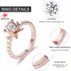 2 Carat Lab Grown Diamond Ring Round Lab Grown Diamond Ring Wholesale - Redleaf 8