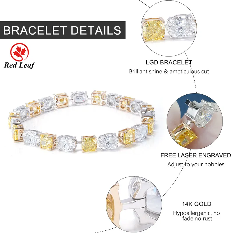 Man Made Diamond Jewelry E - - Redleaf 4