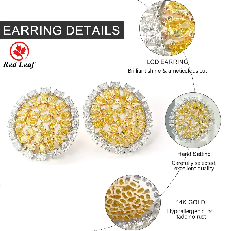 Lab Grown Diamond Jewelry Manufacturer D by Redleaf 4