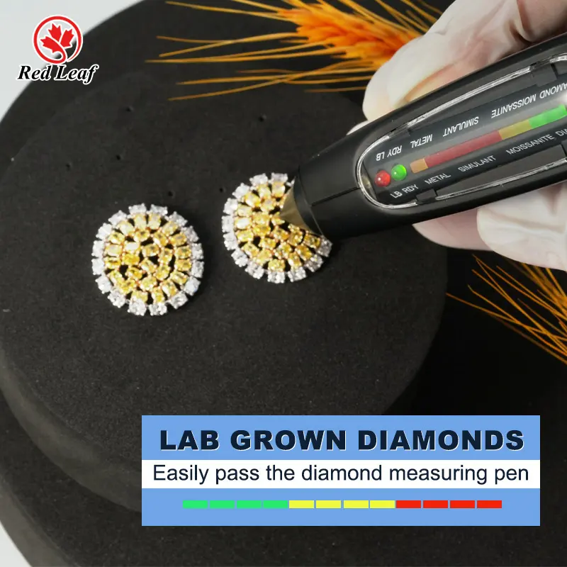 Lab Grown Diamond Jewelry Manufacturer D by Redleaf 6