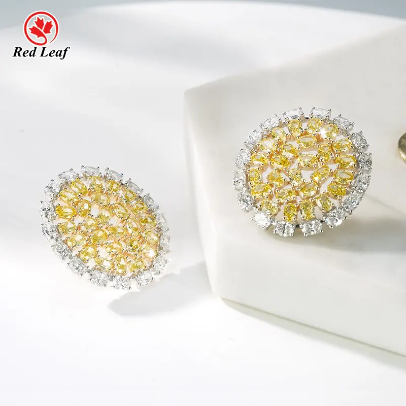 Lab Grown Diamond Jewelry Manufacturer D by Redleaf 7