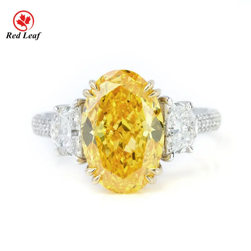 Lab Created Engagement Rings VVS2 Wholesale - Redleaf 6