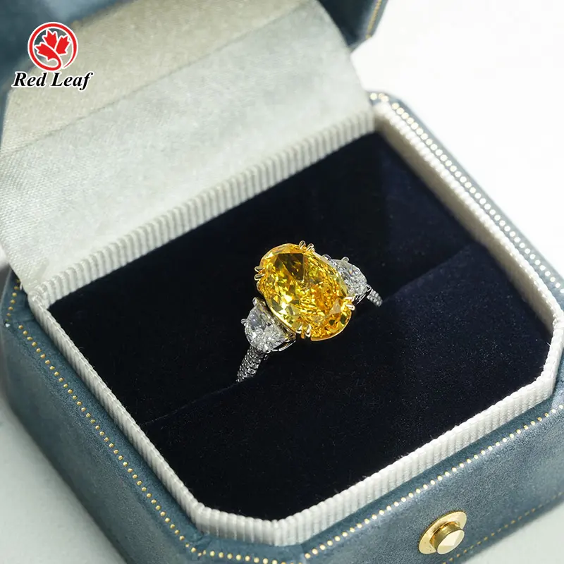 Lab Created Engagement Rings VVS2 Wholesale - Redleaf 8
