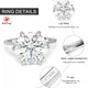 Lab Created Engagement Rings Emerald - - Redleaf 8