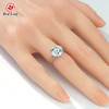 IGI zertifiziert 5.22CT D VVS2 ROUND LAB ZURÜCK DIMAMOND RING FÜR 4 Klauen PT950 Engagement Ehering Custom Labor Diamond Ring-Rotblatt 3