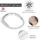 Lab Created Diamond Bracelet 3.5CT Wholesale - Redleaf 7