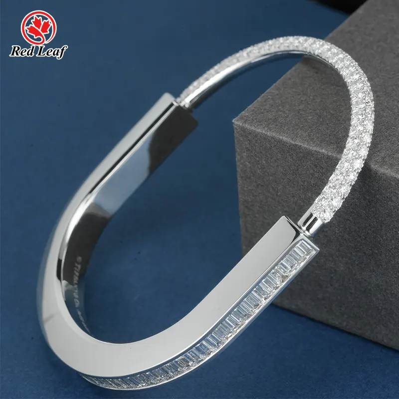 Lab Created Diamond Bracelet 3.5CT Wholesale - Redleaf 6