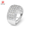 Redleaf 18K Gold Gold Round Cut D VVS Moissanite خاتم الخطوبة GRA شهادة مختبر مخصص مصنوعة المجوهرات 4