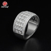 Redleaf 18K Gold Gold Round Cut D VVS Moissanite خاتم الخطوبة GRA شهادة مختبر مخصص مصنوعة المجوهرات 6
