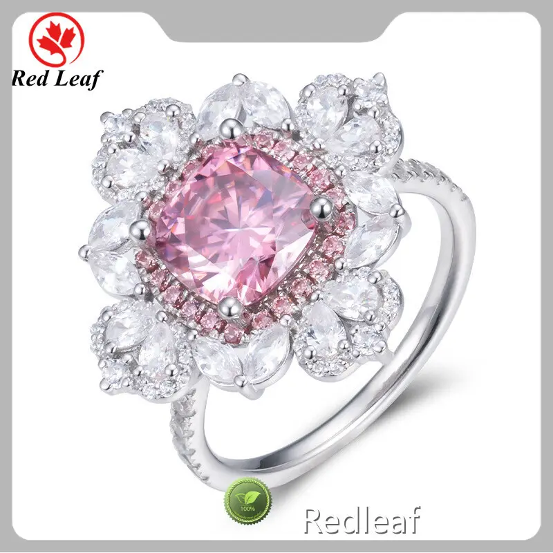 Lab Grown Gemstone Rings 3CT by Redleaf 1