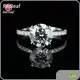 2 Carat Lab Grown Engagement Ring 2.5CT Wholesale - Redleaf 1