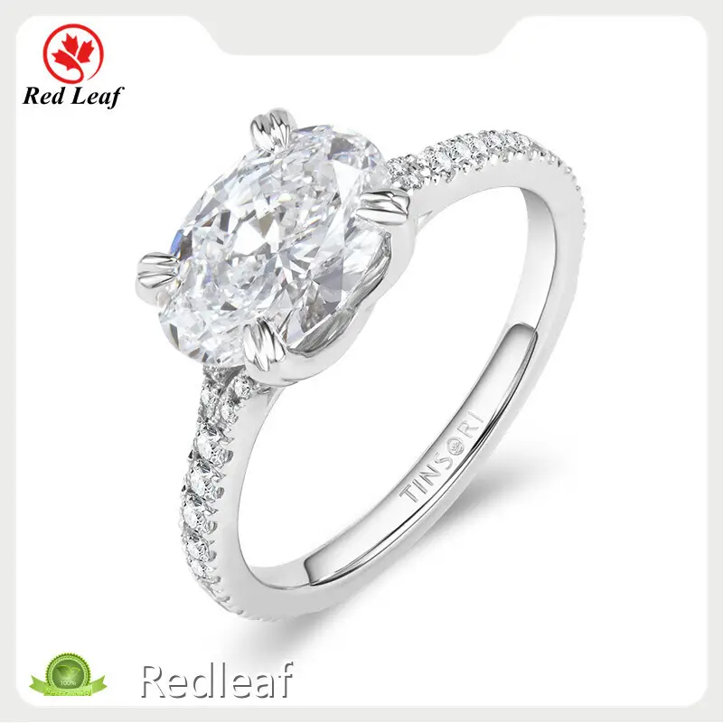 Best Lab Grown Diamond Rings VVS2 by Redleaf 1
