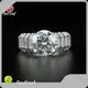 Lab Created Emerald Cut Diamond Ring VS1 - - Redleaf 1