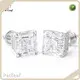 Lab Created Diamond Solitaire Earrings VVS1 - - Redleaf 1