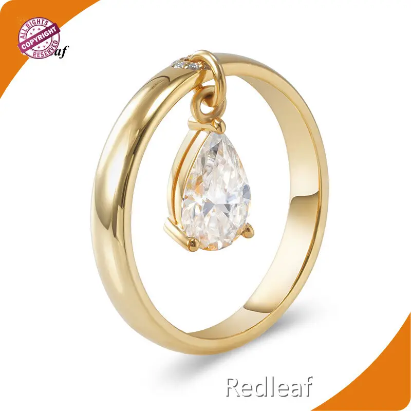 Lab Created Emerald Cut Diamond Ring 2.5CT - - Redleaf 1