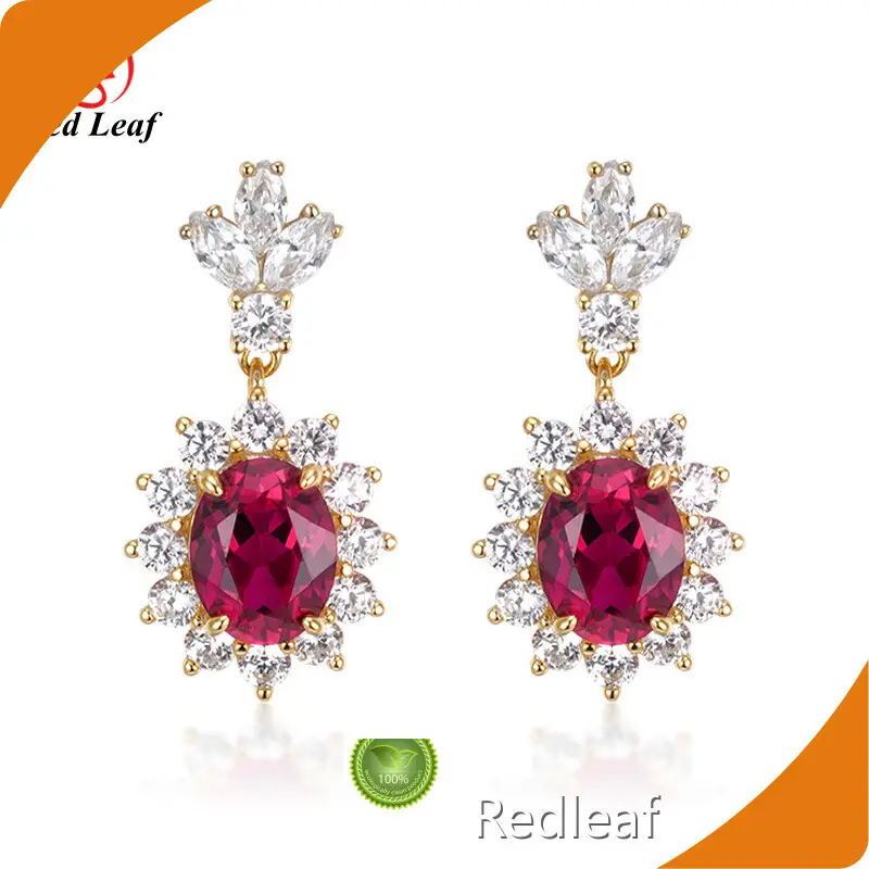 Jewelry Factory Square Princess Cut Gemstone Jewelry Wholesale - Redleaf 1