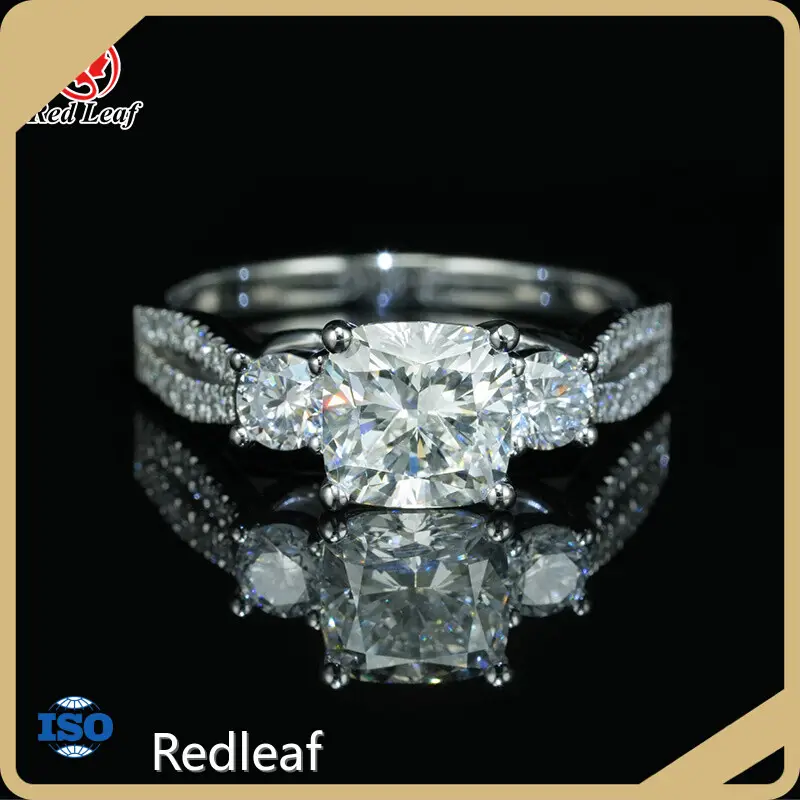 Lab Grown Solitaire Diamond Ring Jewelry Wholesale - Redleaf 1