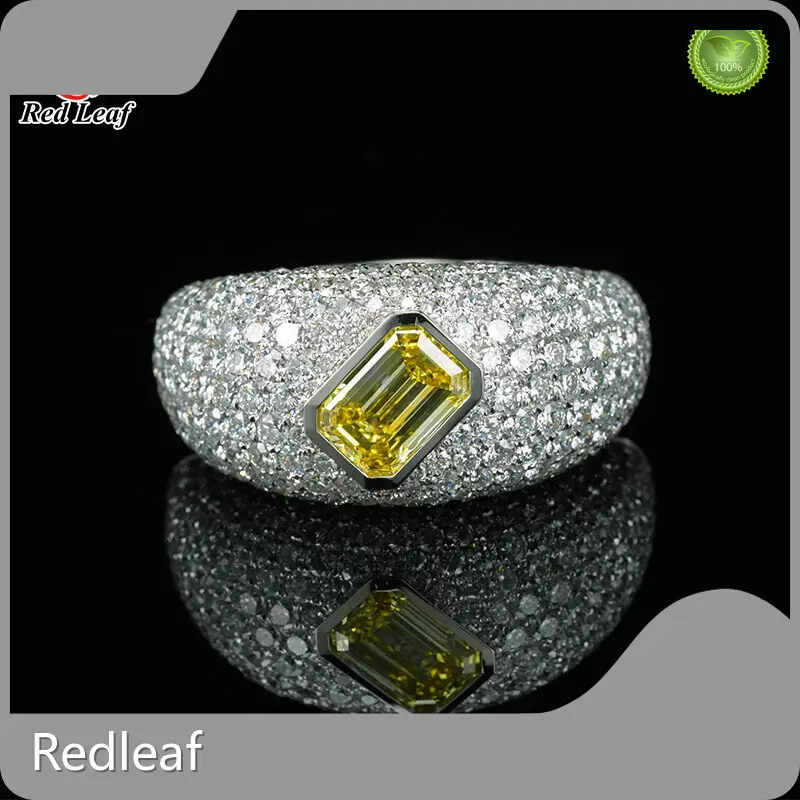 Artificial Diamond Rings Jewelry Wholesale - Redleaf 1