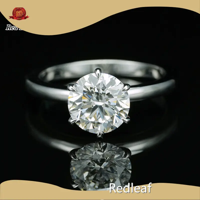 Pear Shaped Lab Grown Diamond Ring 5CT Jewelry Wholesale - Redleaf 1