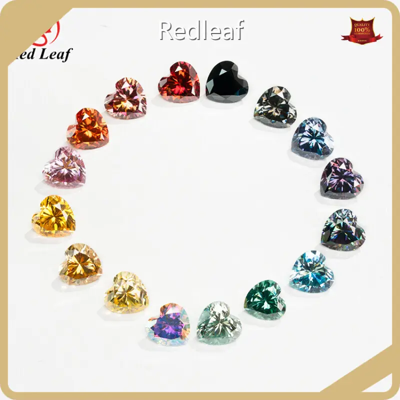Gemstone Wholesale F Color Moissanite Wholesale - Redleaf 1