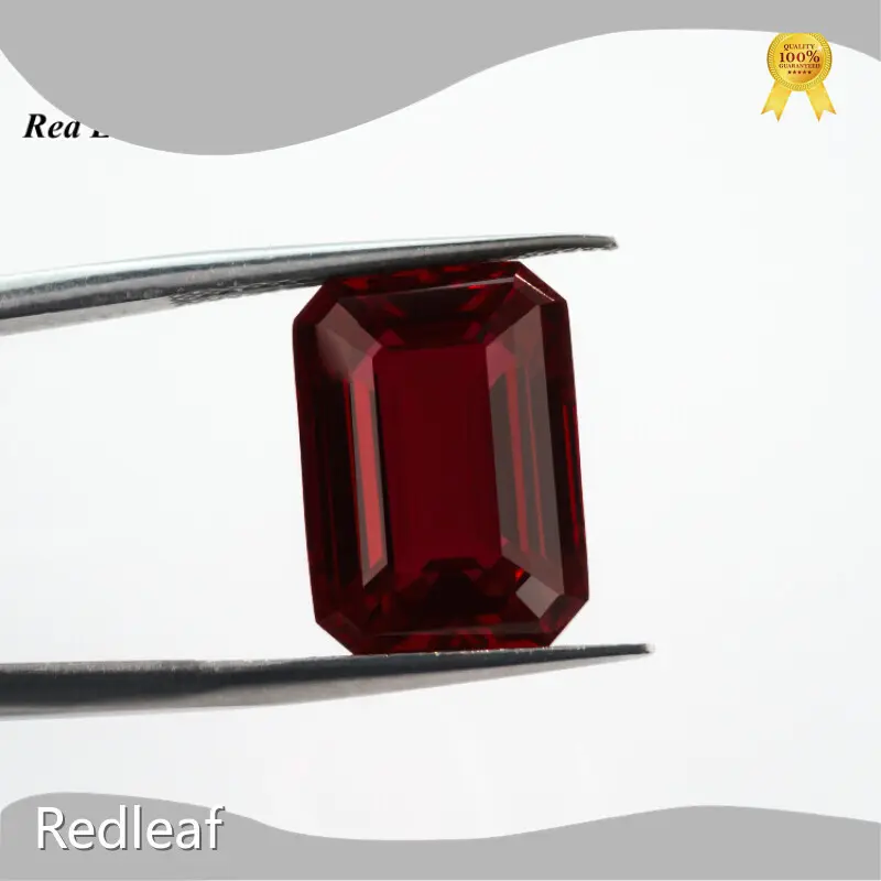Lab Made Ruby Lab Grown Ruby Wholesale - Redleaf 1
