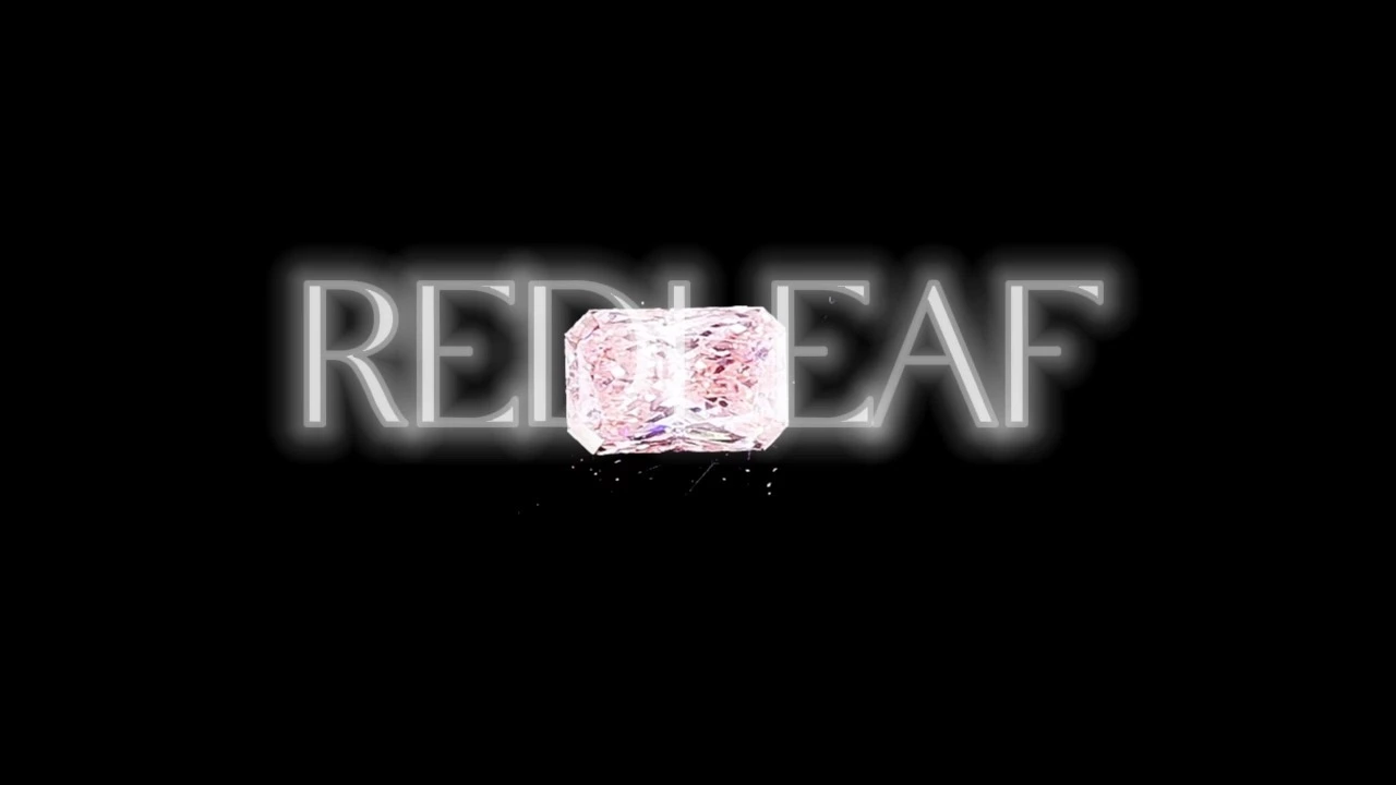Redleaf IGI Certified Lab Grown Diamond Radiant Cut Pink Color with IGI Certificate  for Jewelry Making 1