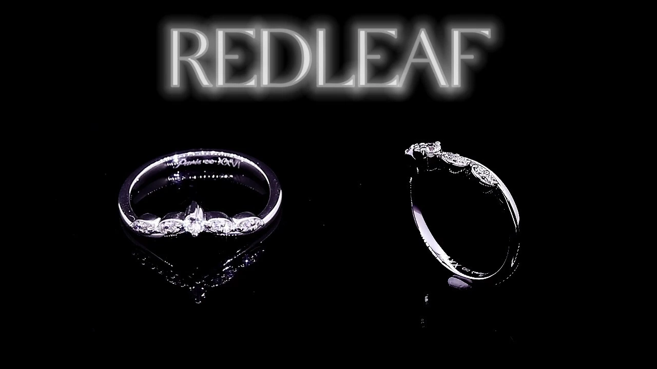 Redleaf Lab Grown Diamond Ring Round Brilliant Cut 10K 14K 18KGold for Women 1