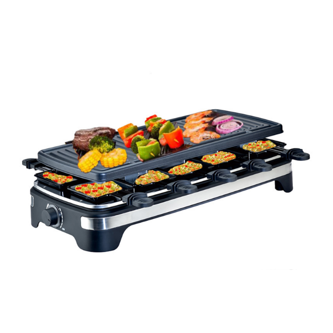 Elektrischer Raclette Grill KB-8019 （10 Person Grill） 6