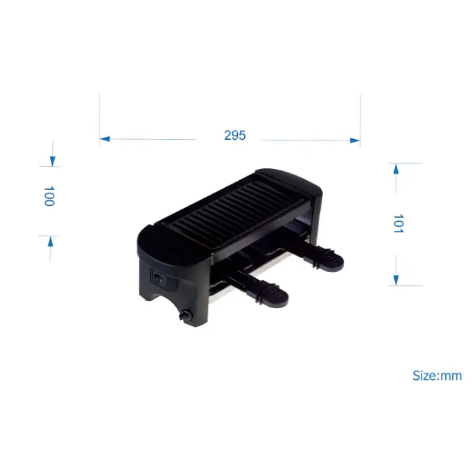 Table Top Outdoor Grill KB-82B3 （2 Person Grill） Wholesale - Kinbo 5
