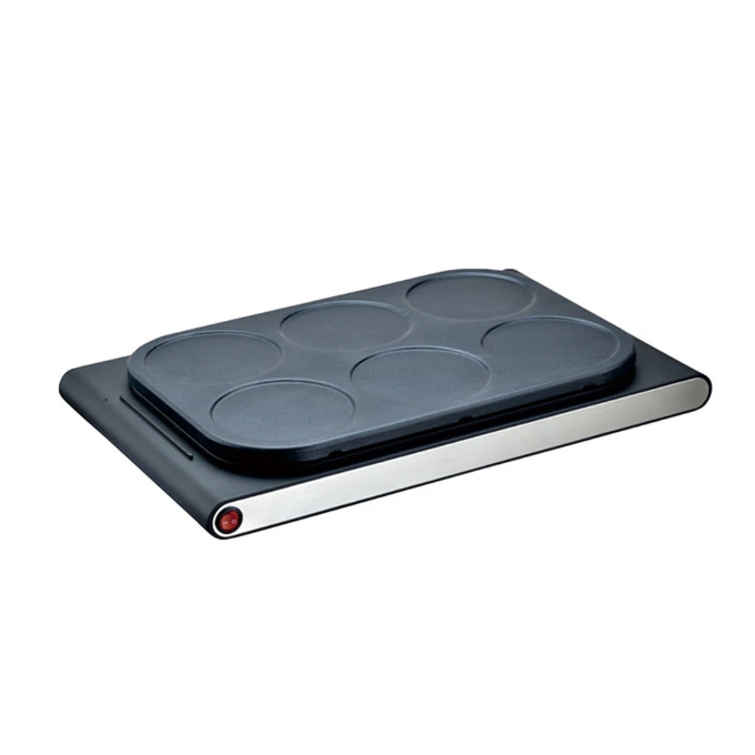 KINBO KB-8026 Crêpière électrique KB-8026 6 poêles avec plaque antiadhésive 1