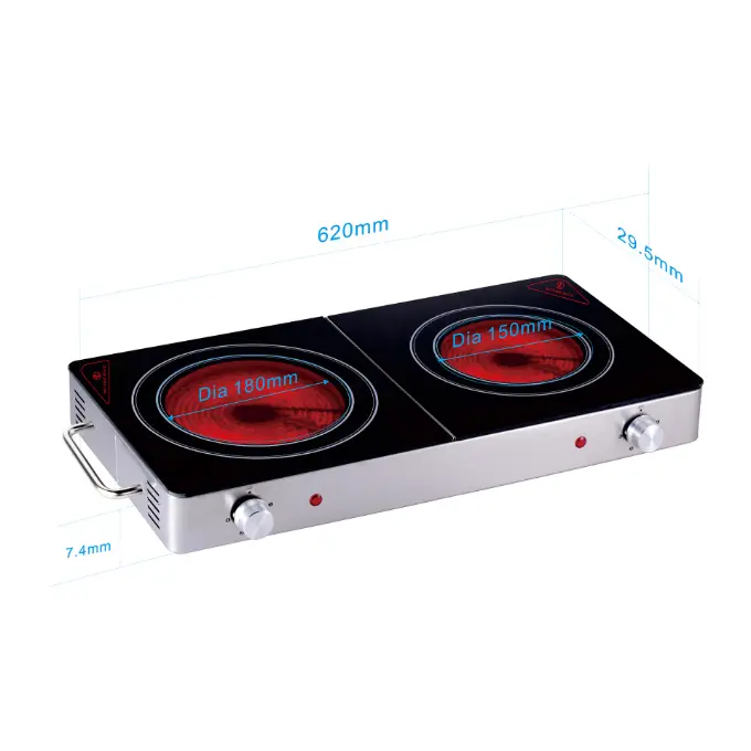 Kinbo Portable Electric Hotplates KP-6002 Double Portable Electric Hotplates Made in China 6
