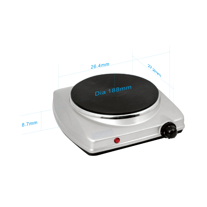 اللوحة الساخنة الكهربائية KP-6030 لوحة ساخنة واحدة 4