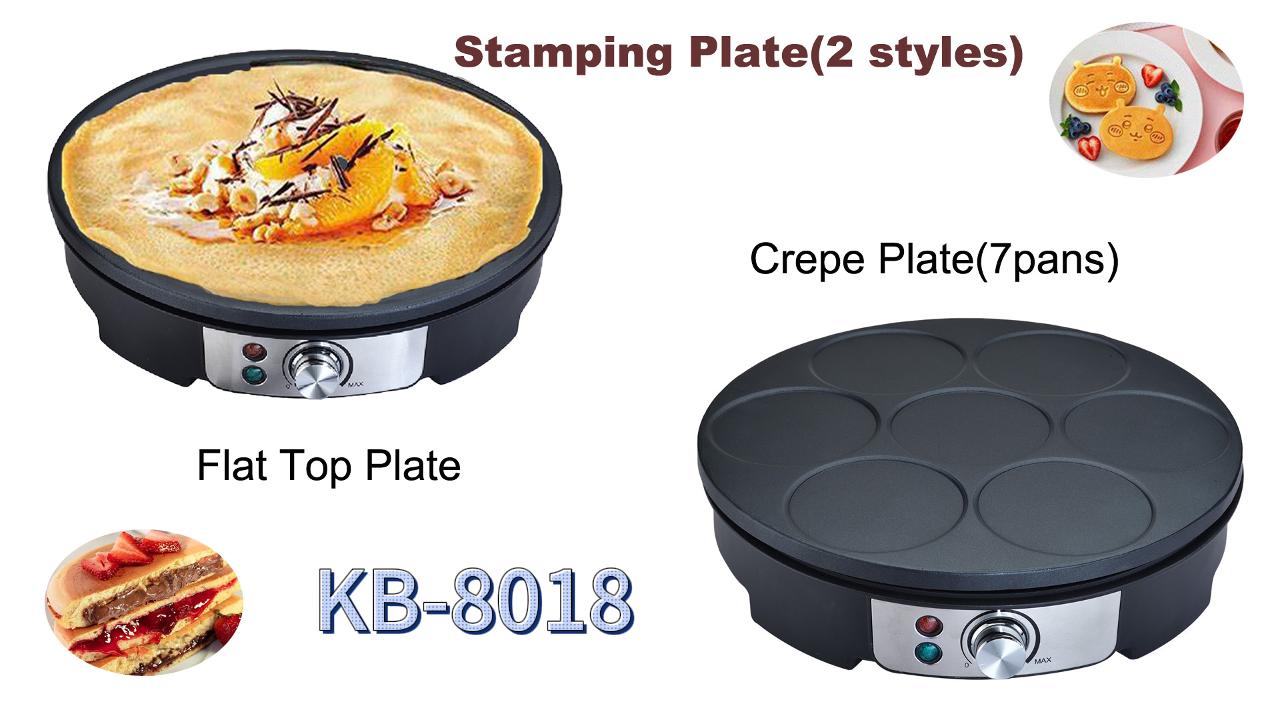 Maker di pancake elettrico KB-8018